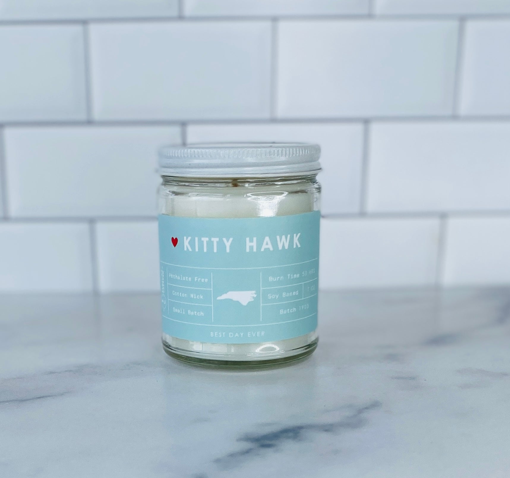 Kitty Hawk, Outer Banks, NC Candle