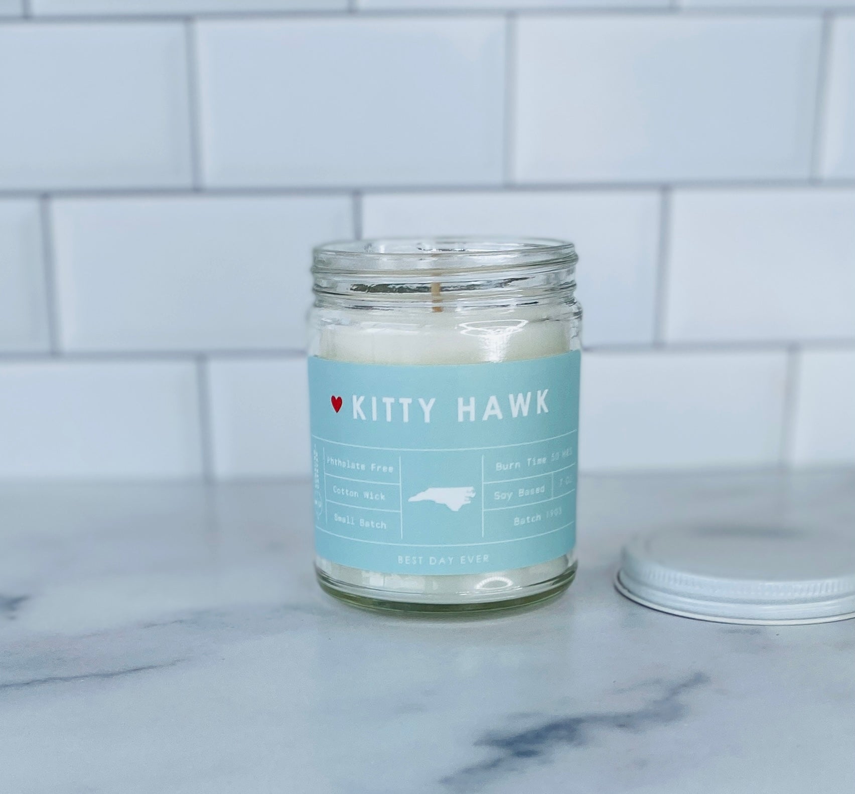 Kitty Hawk, Outer Banks, NC Candle