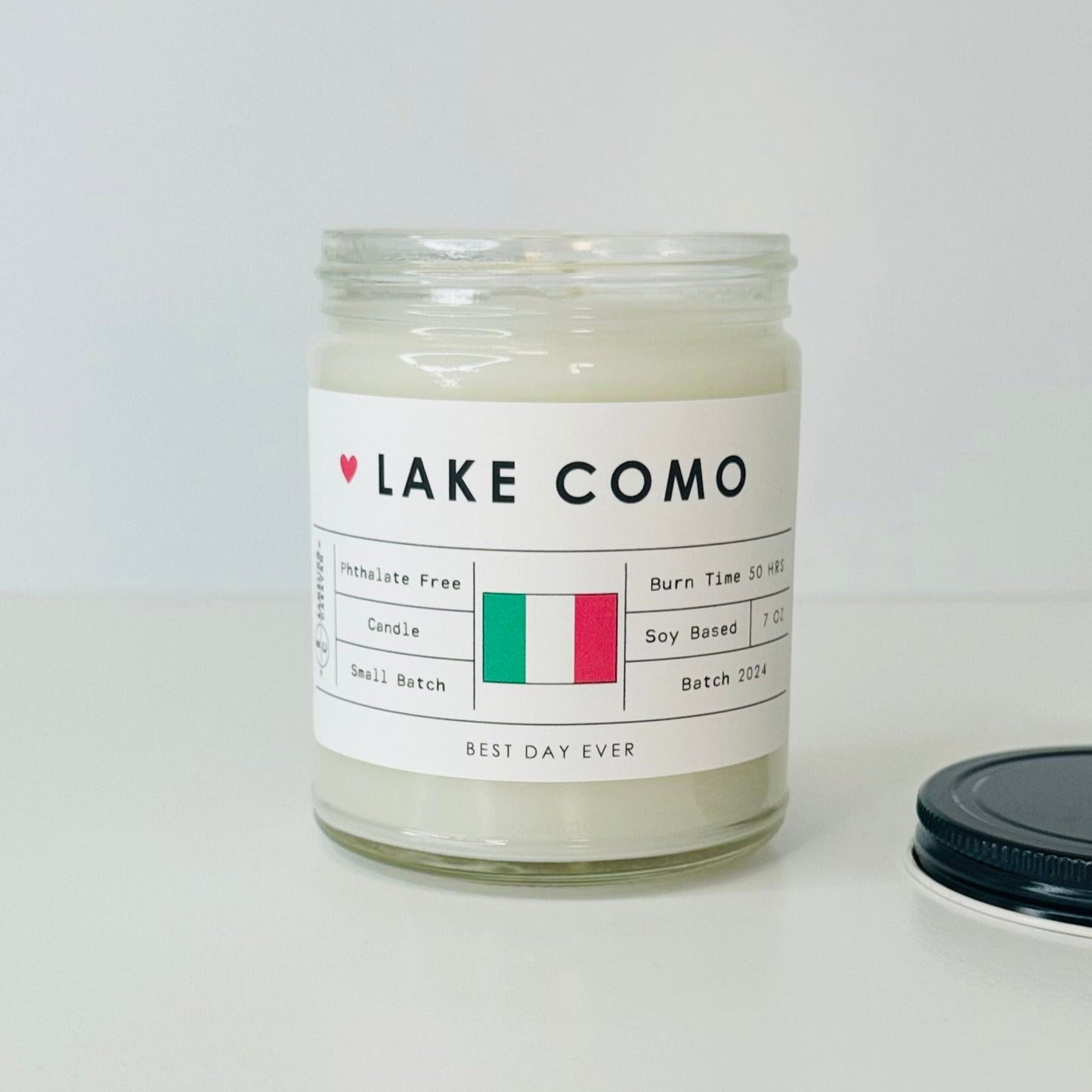 Lake Como, Italy Candle