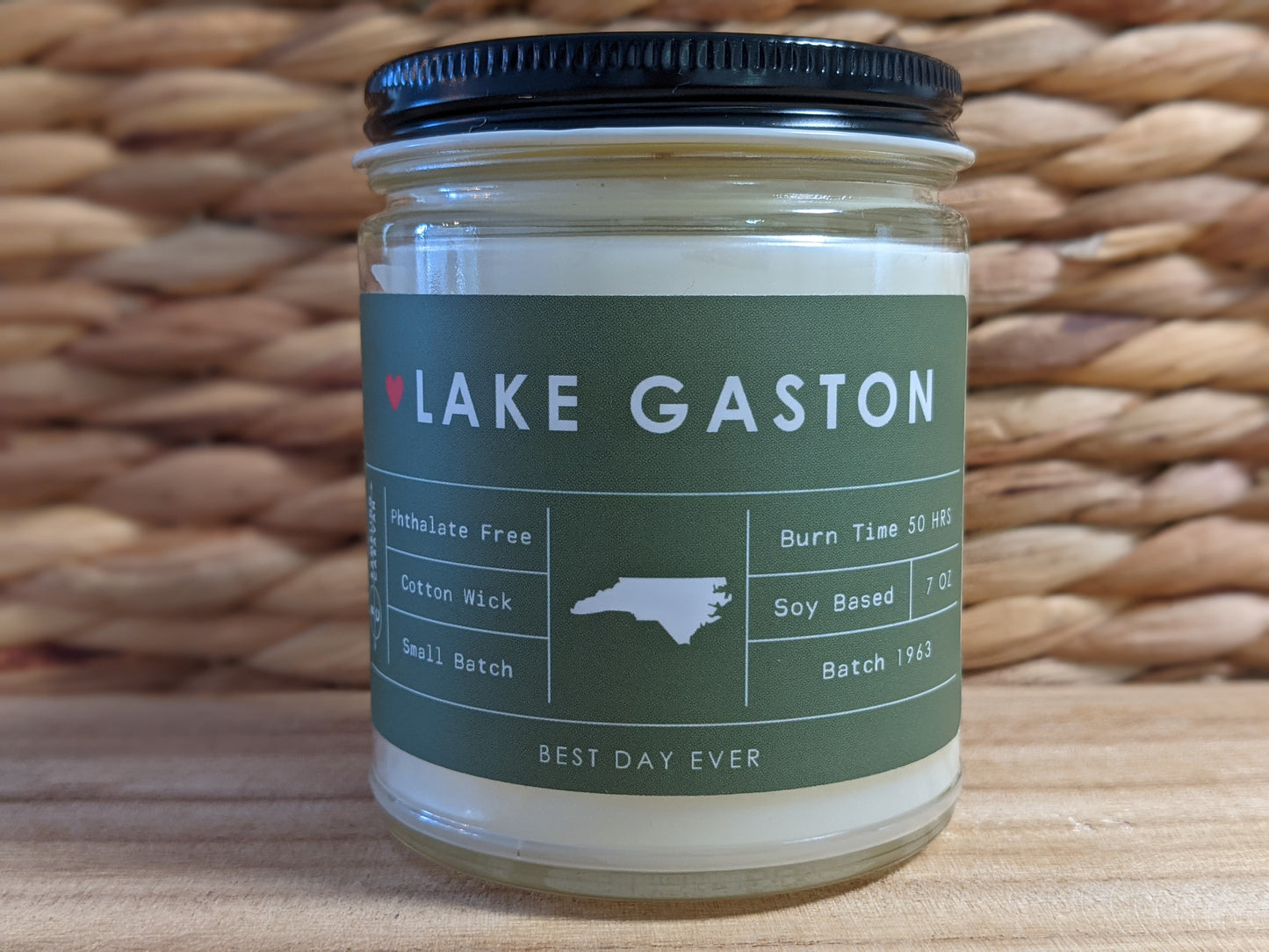 Lake Gaston, NC Candle