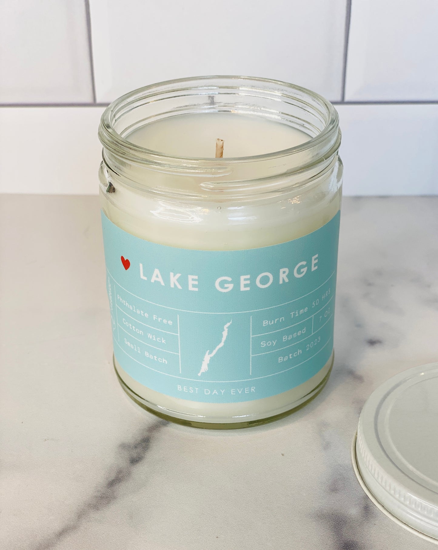 Lake George, NY Candle