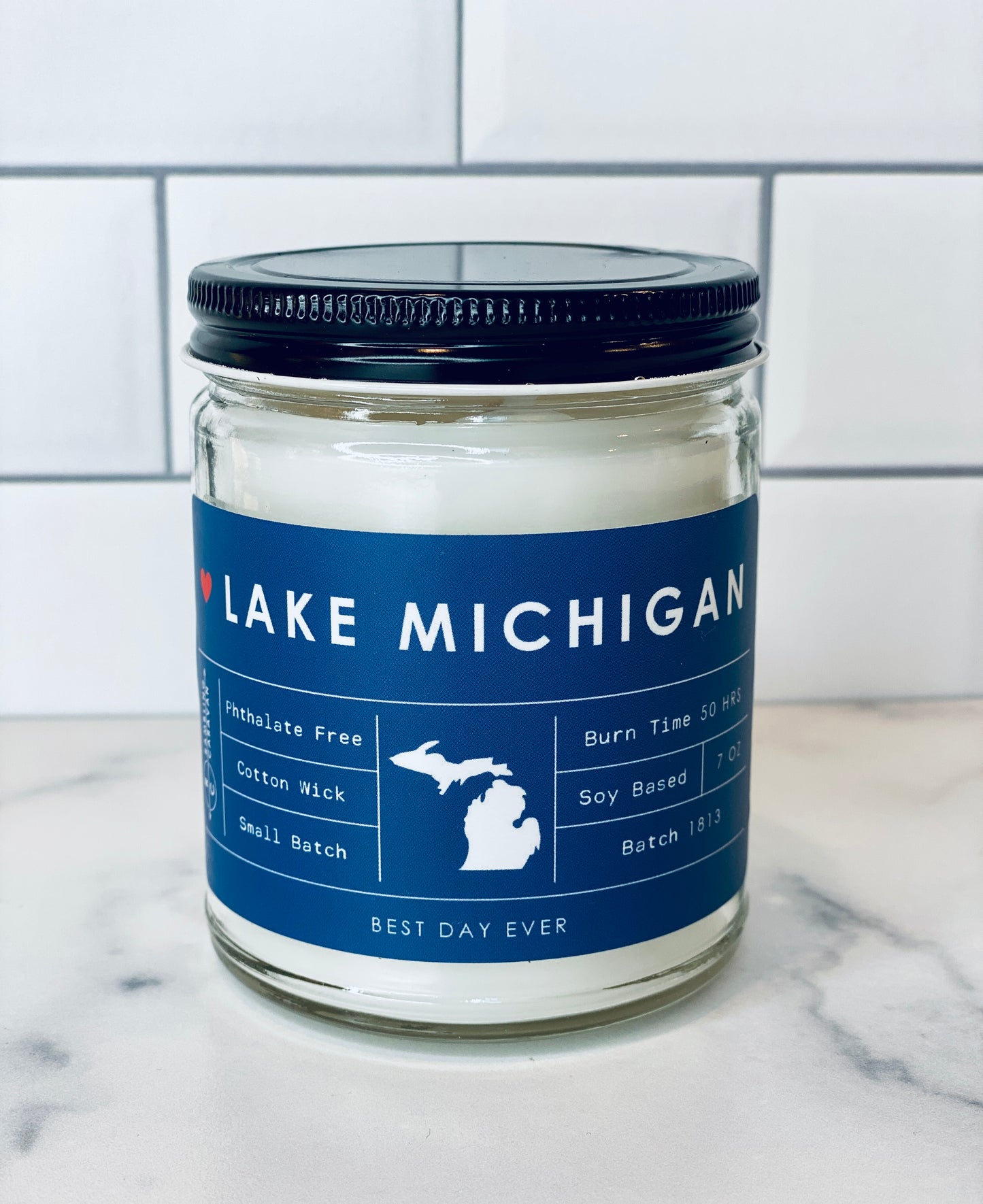 Lake Michigan Candle