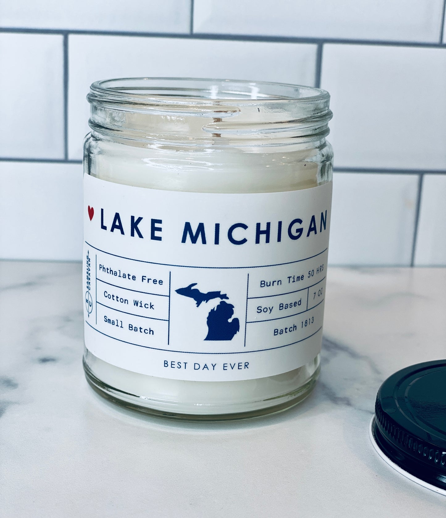 Lake Michigan Candle