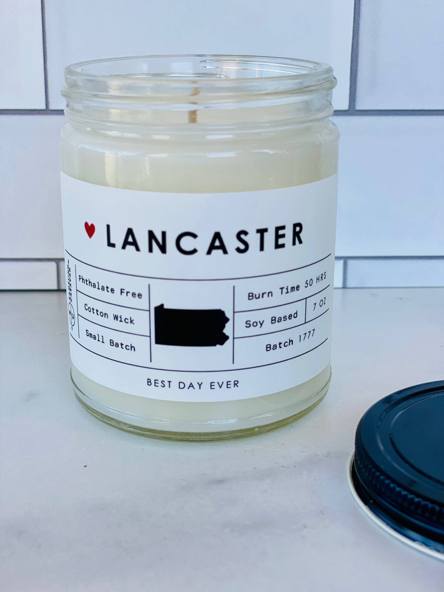 Lancaster, PA Candle