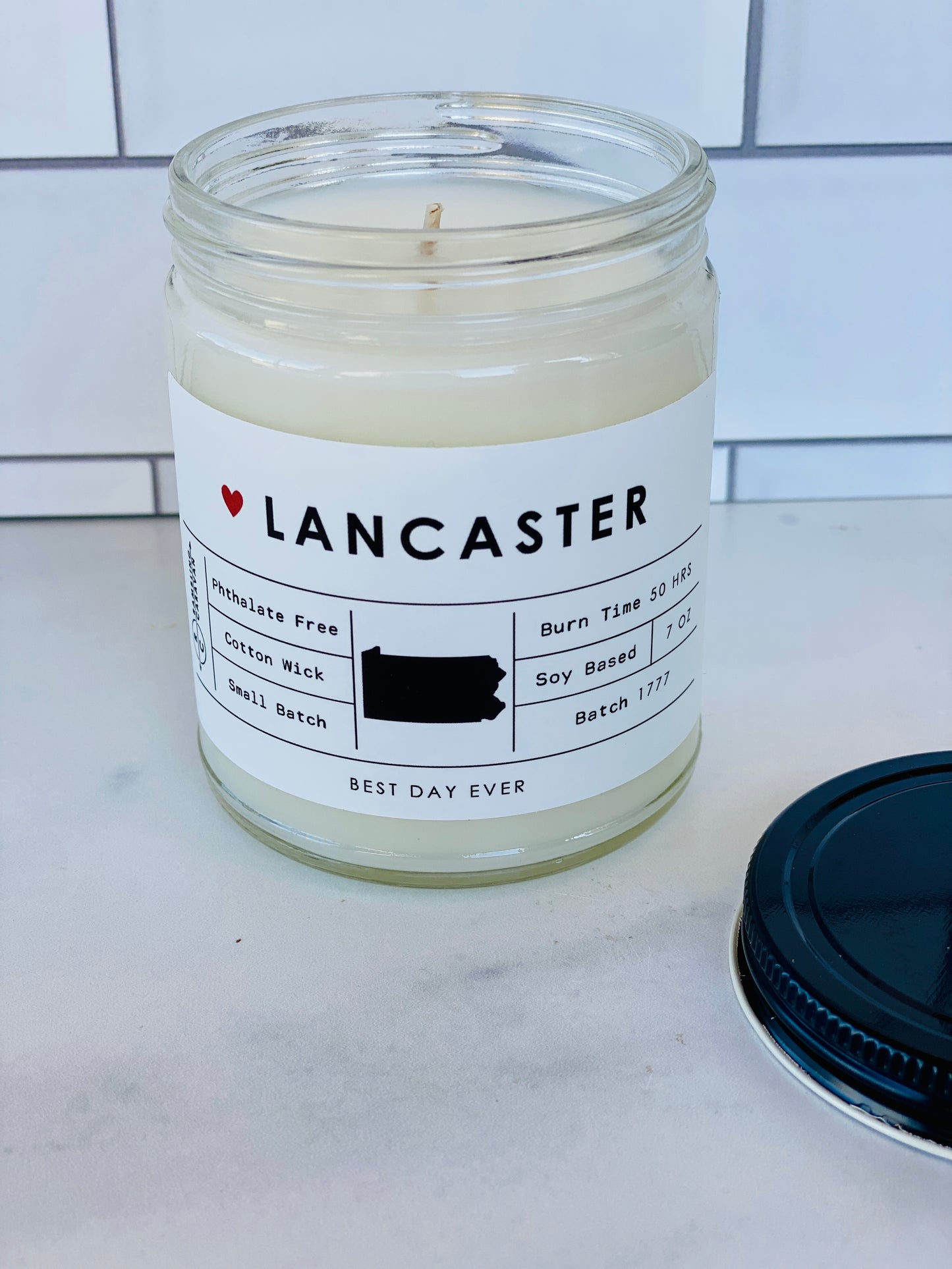 Lancaster, PA Candle