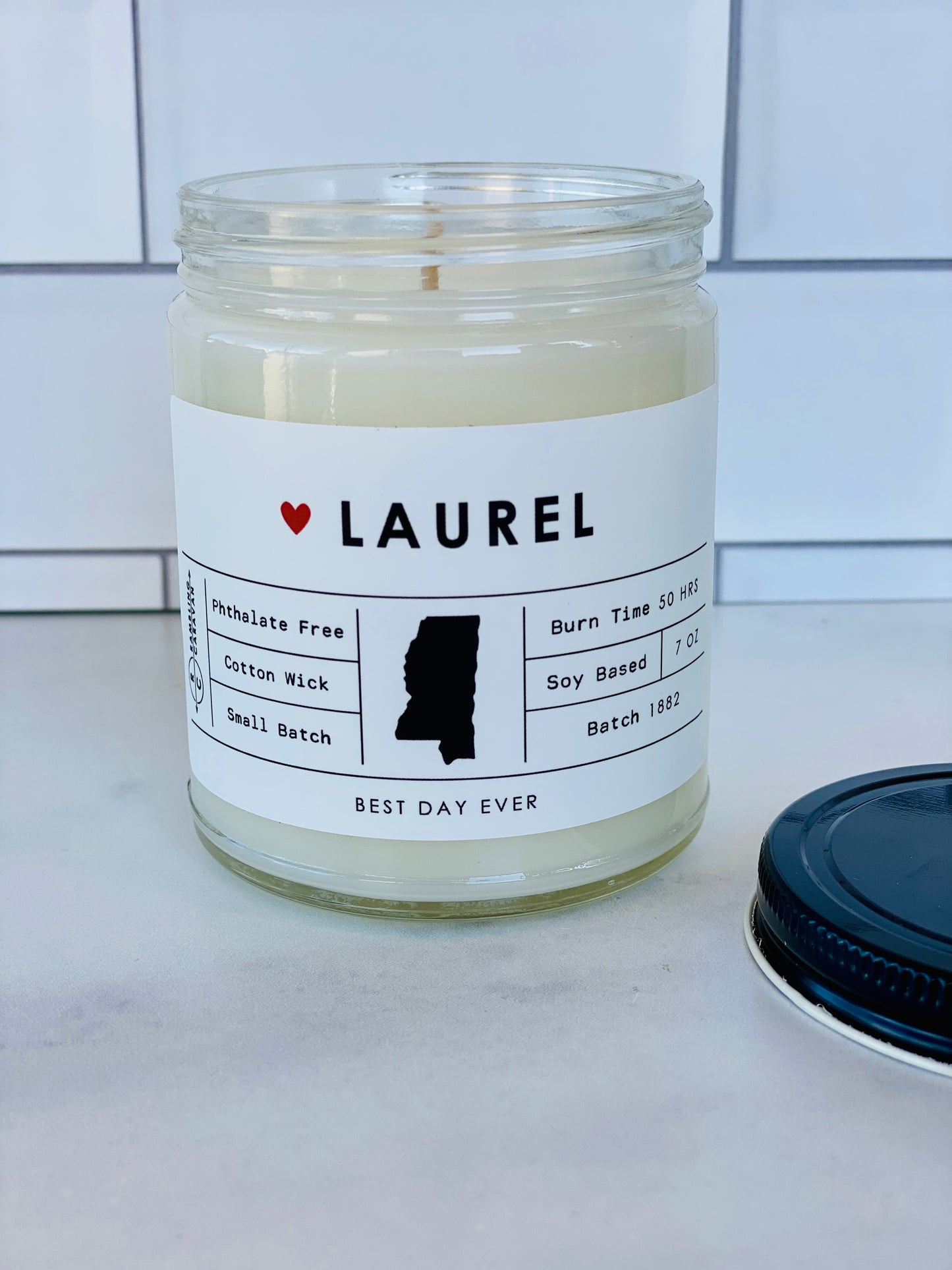 Laurel, MS Candle