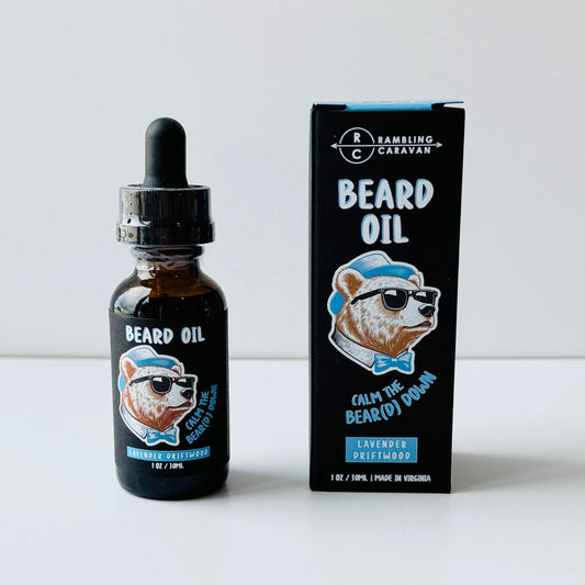 Beard Oil - Lavender Driftwood - Calm the BEAR(D) Down