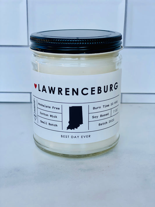 Lawrenceburg, IN Candle