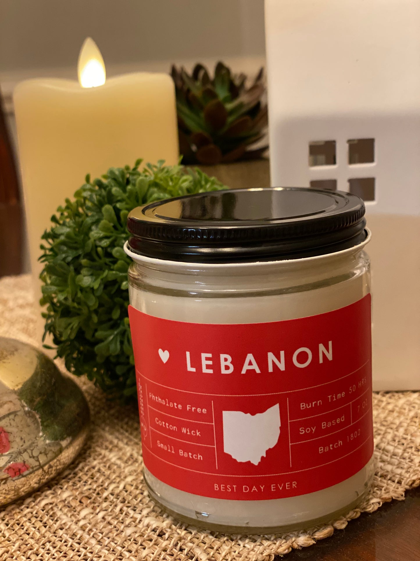 Lebanon, OH Candle