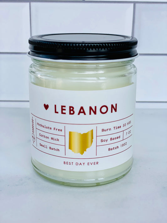 Lebanon, OH Candle