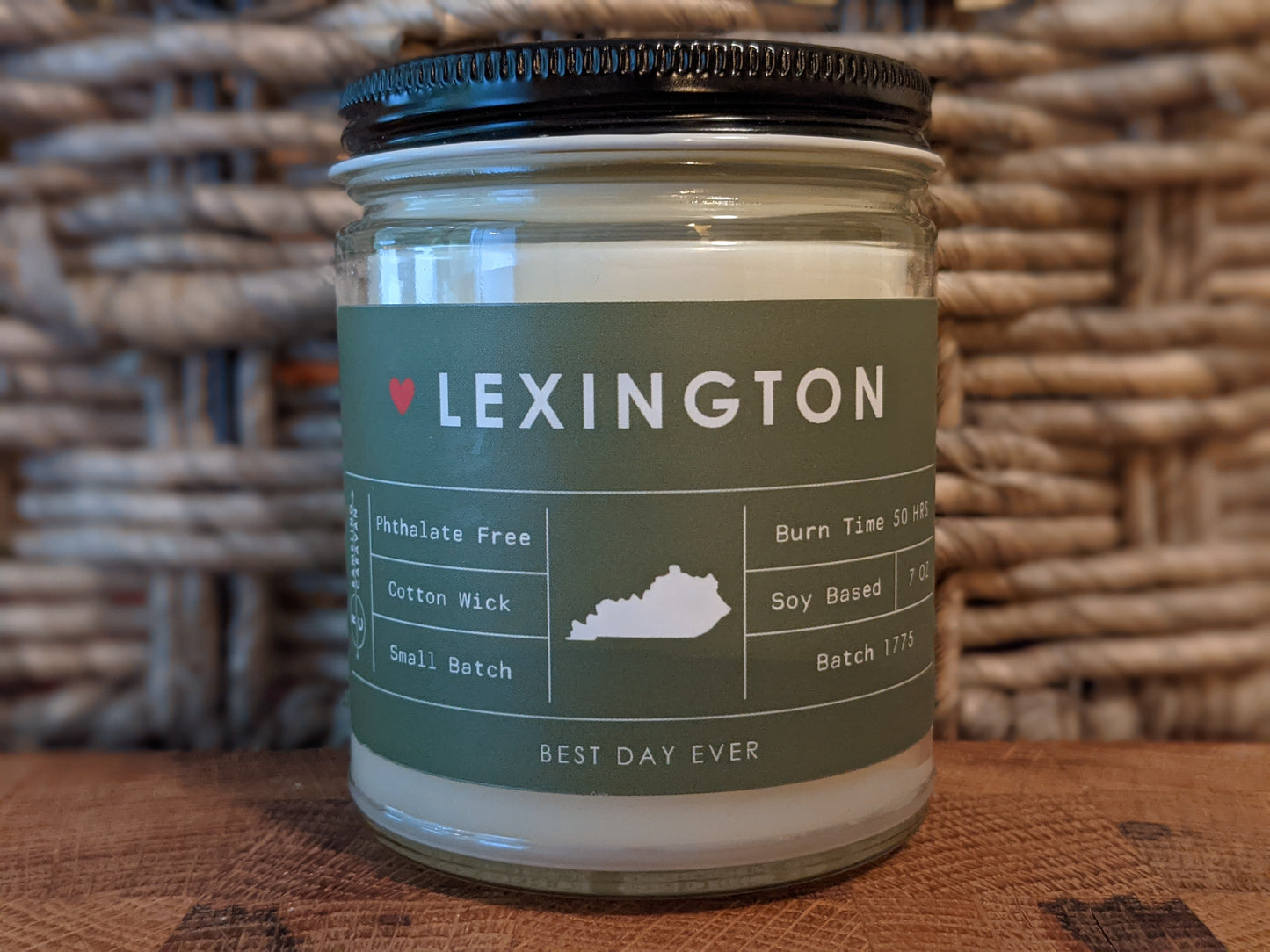 Lexington, KY Candle