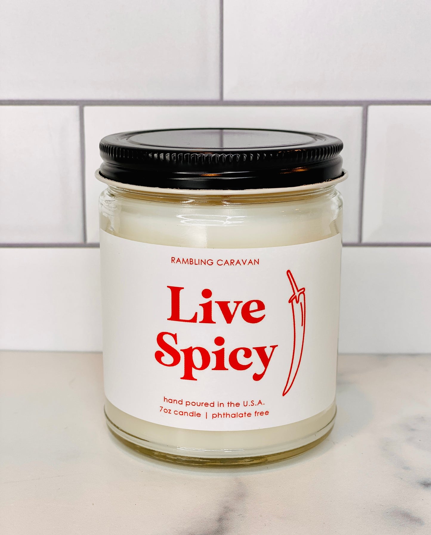 Live Spicy Candle
