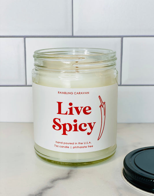 Live Spicy Candle