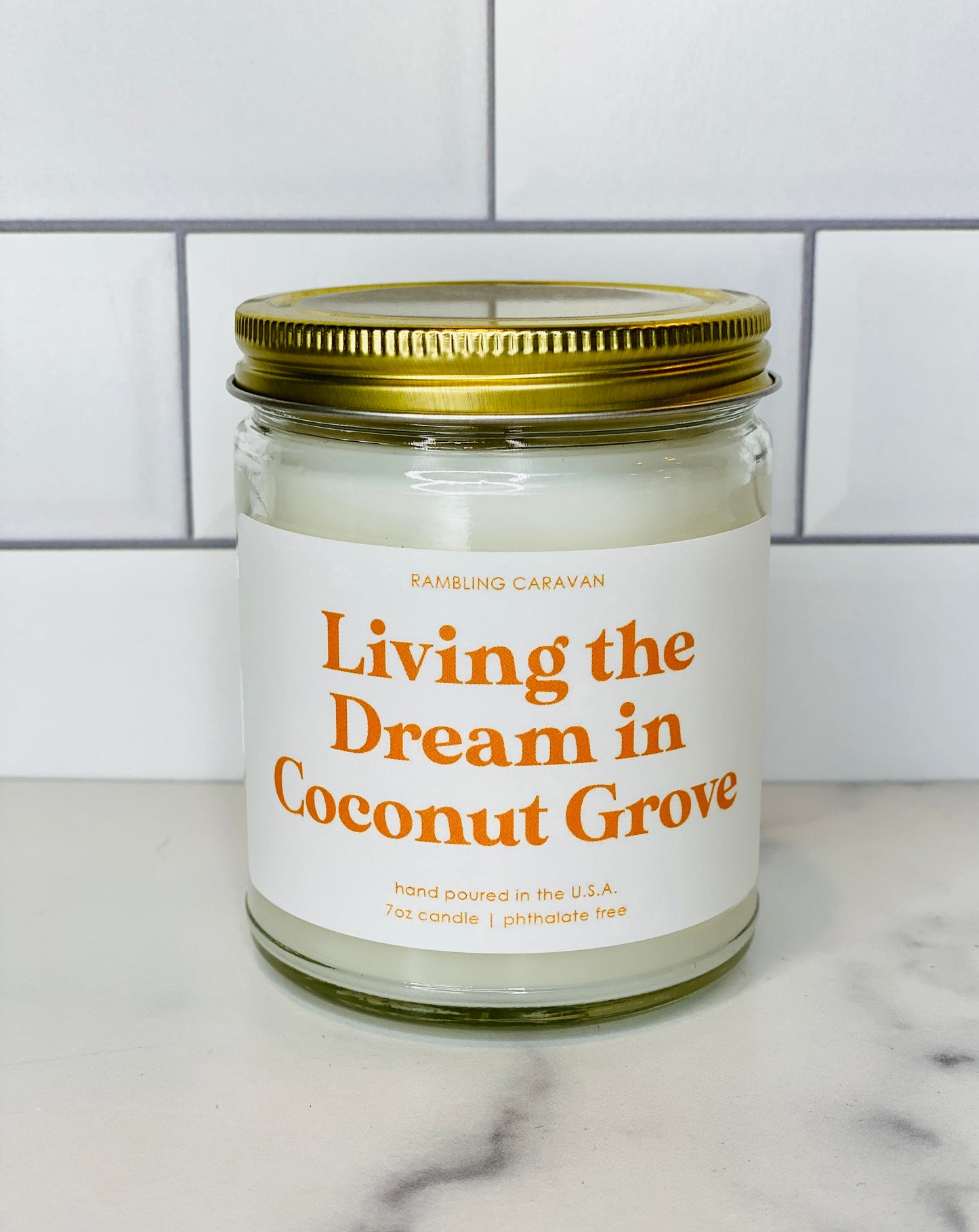 Living the Dream in Coconut Grove Candle