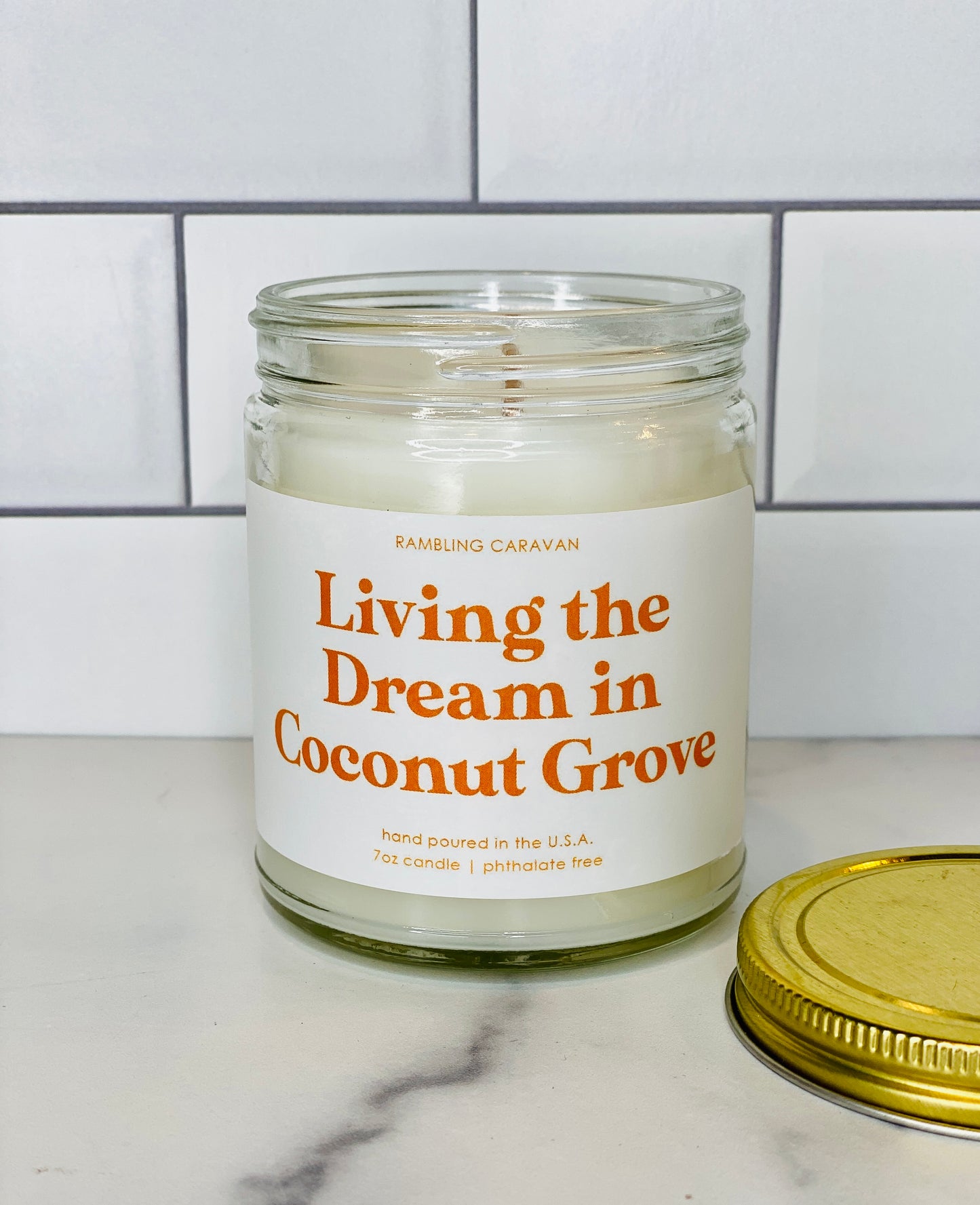 Living the Dream in Coconut Grove Candle