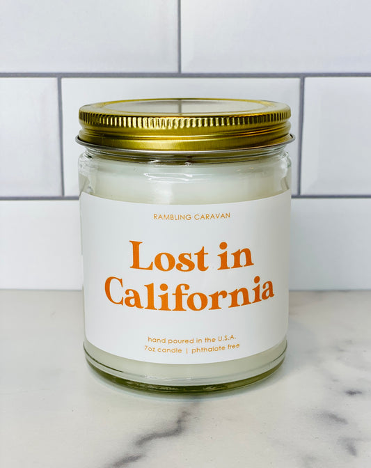 Lost in California Candle