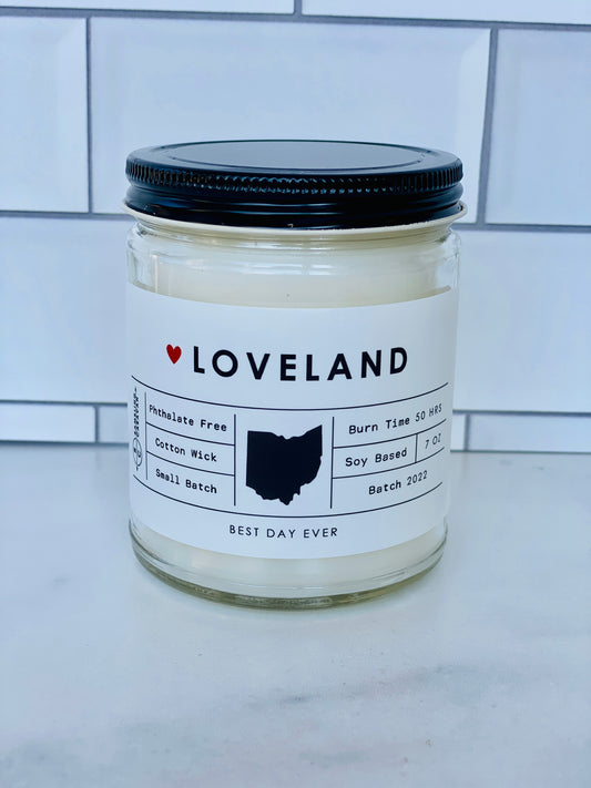 Loveland, OH Candle