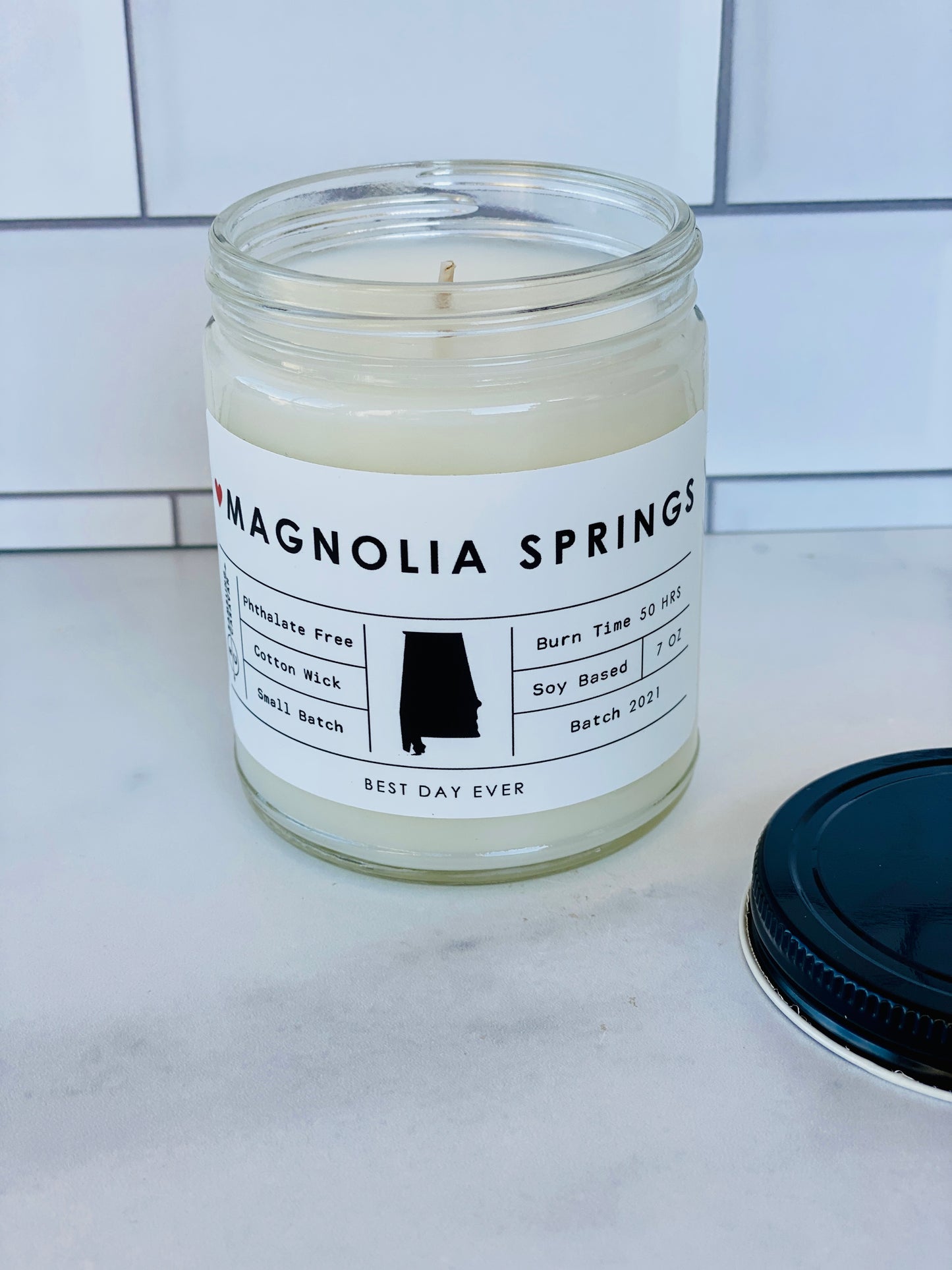 Magnolia Springs, AL Candle