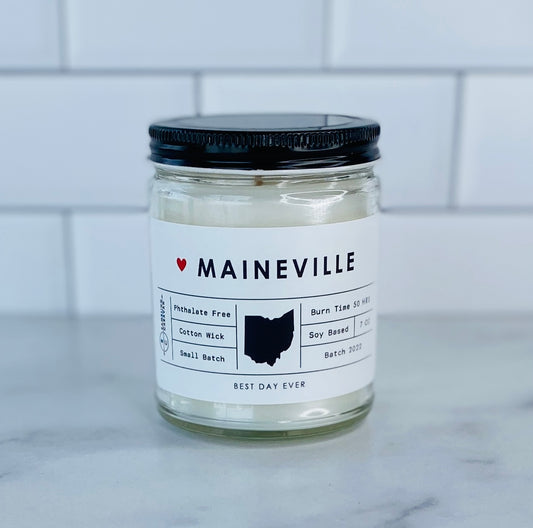 Maineville, OH Candle