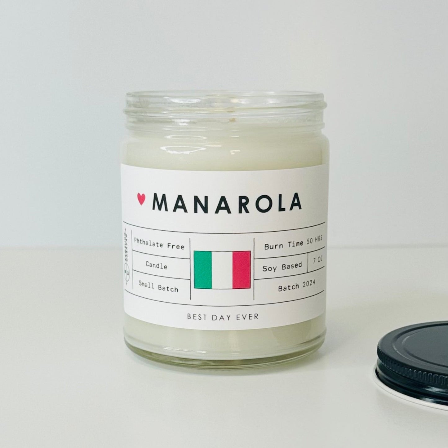 Manarola, Italy Candle