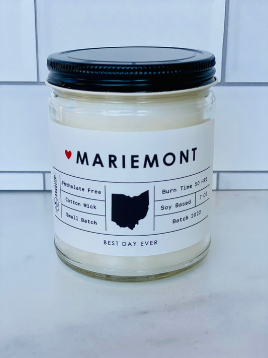 Mariemont, OH Candle