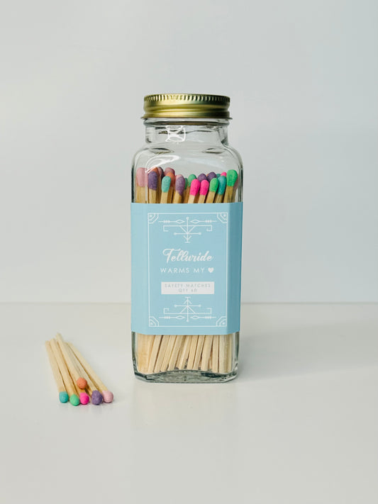 Telluride Safety Matches - Telluride Warms My Heart