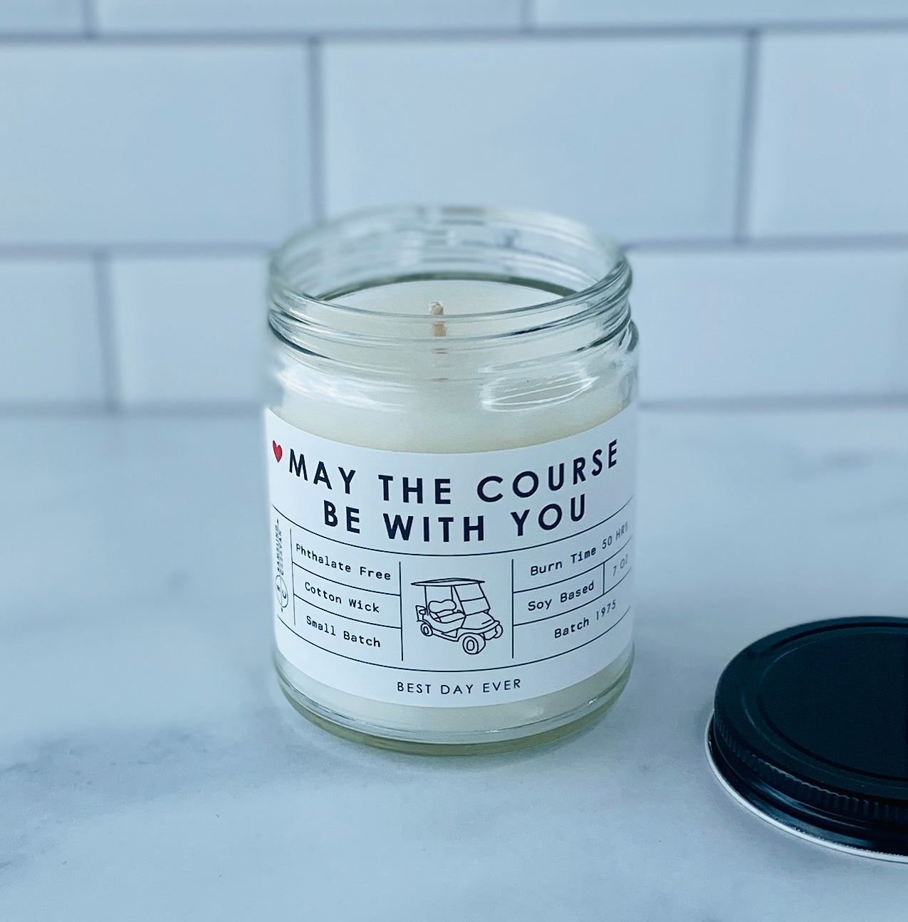 May The Course Be With You (Golf) Candle