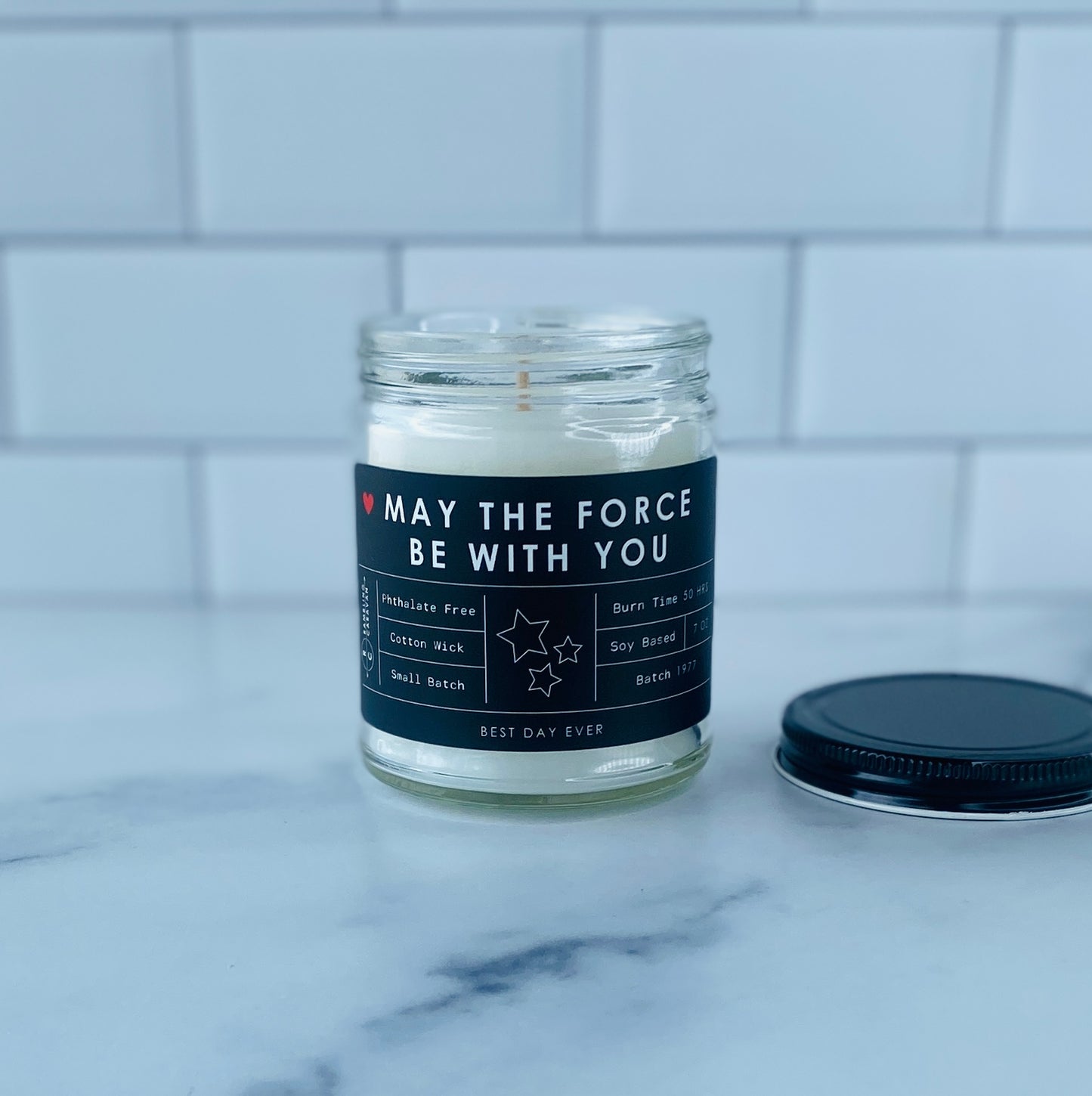 May The Force Be With You Candle