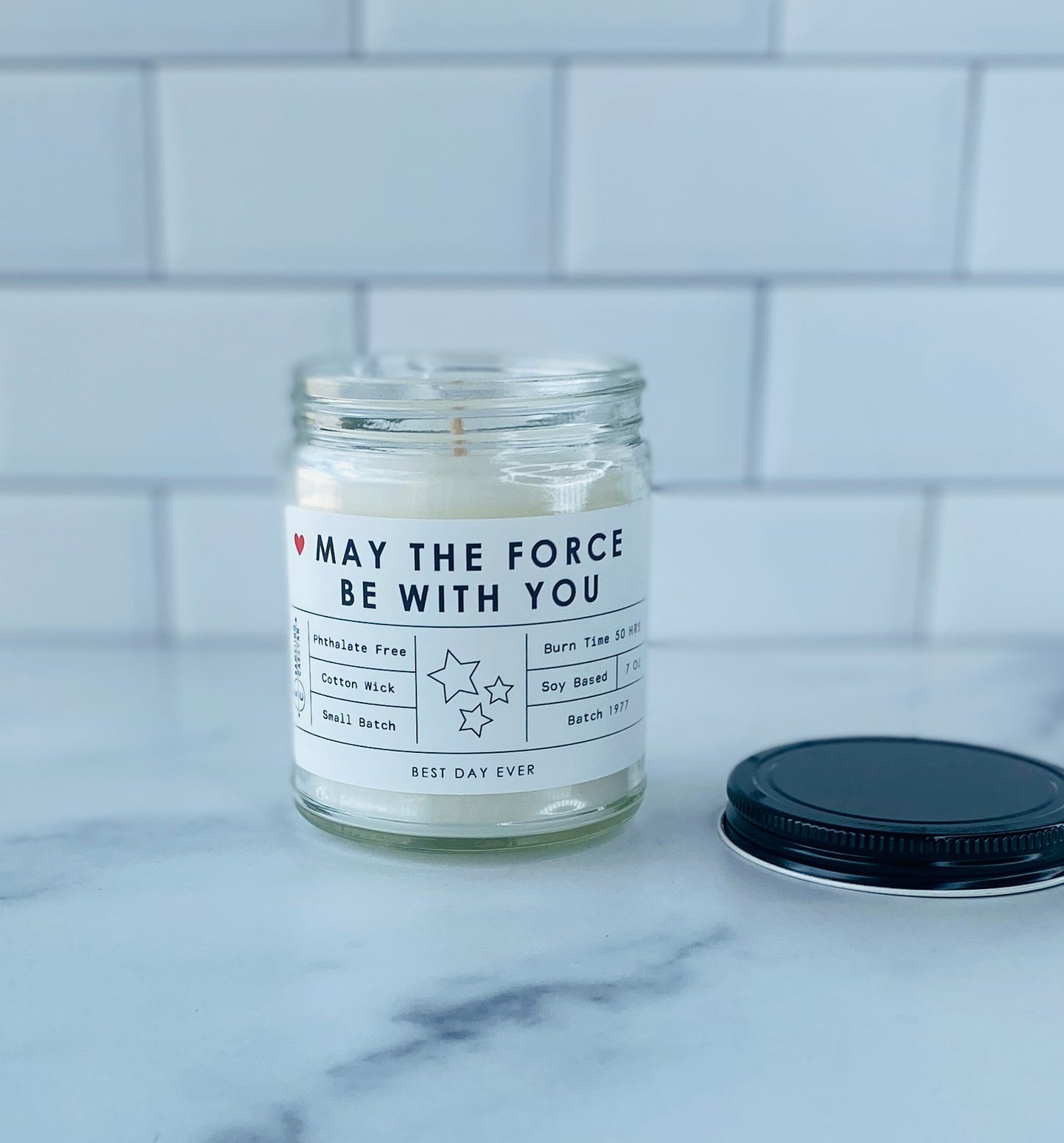 May The Force Be With You Candle