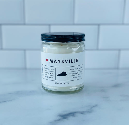 Maysville, KY Candle