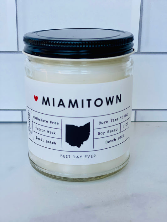 Miamitown, OH Candle