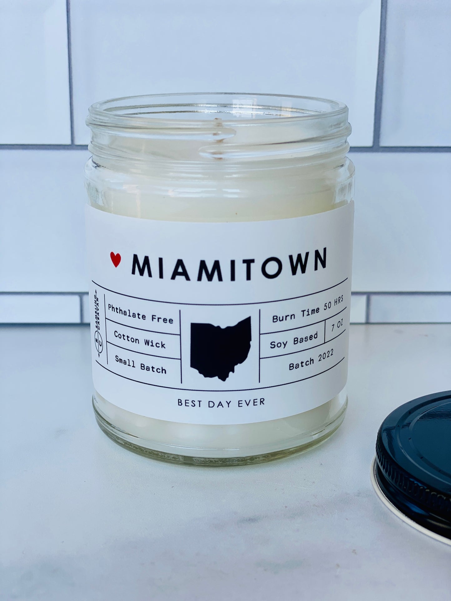 Miamitown, OH Candle