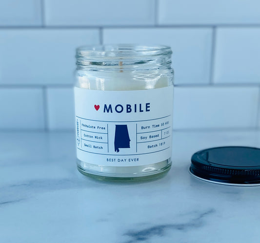 Mobile, AL Candle