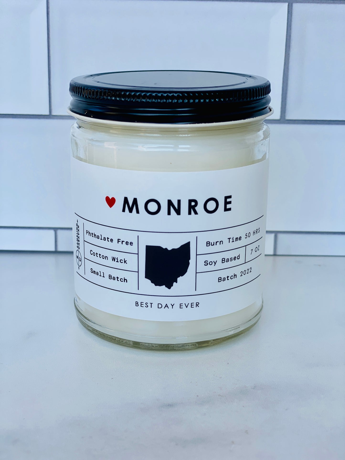 Monroe, OH Candle