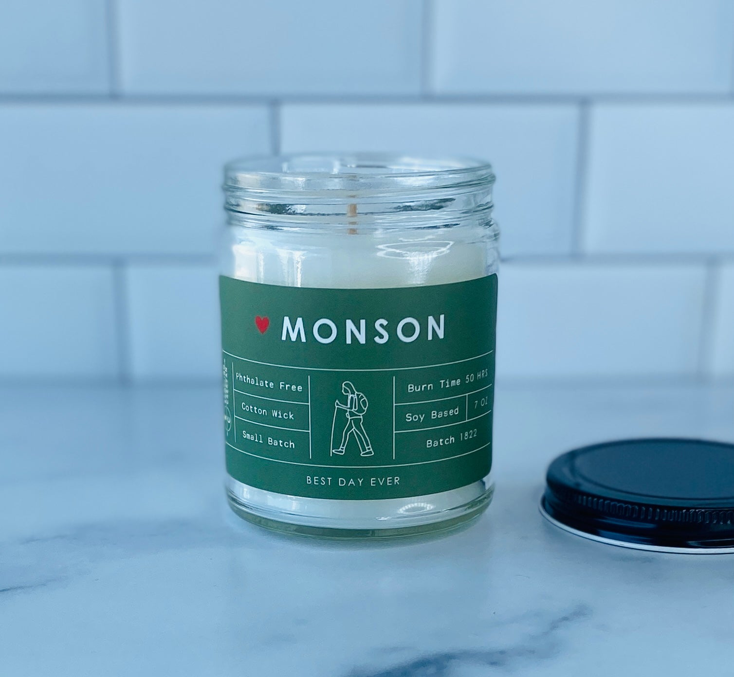 Monson, ME Candle