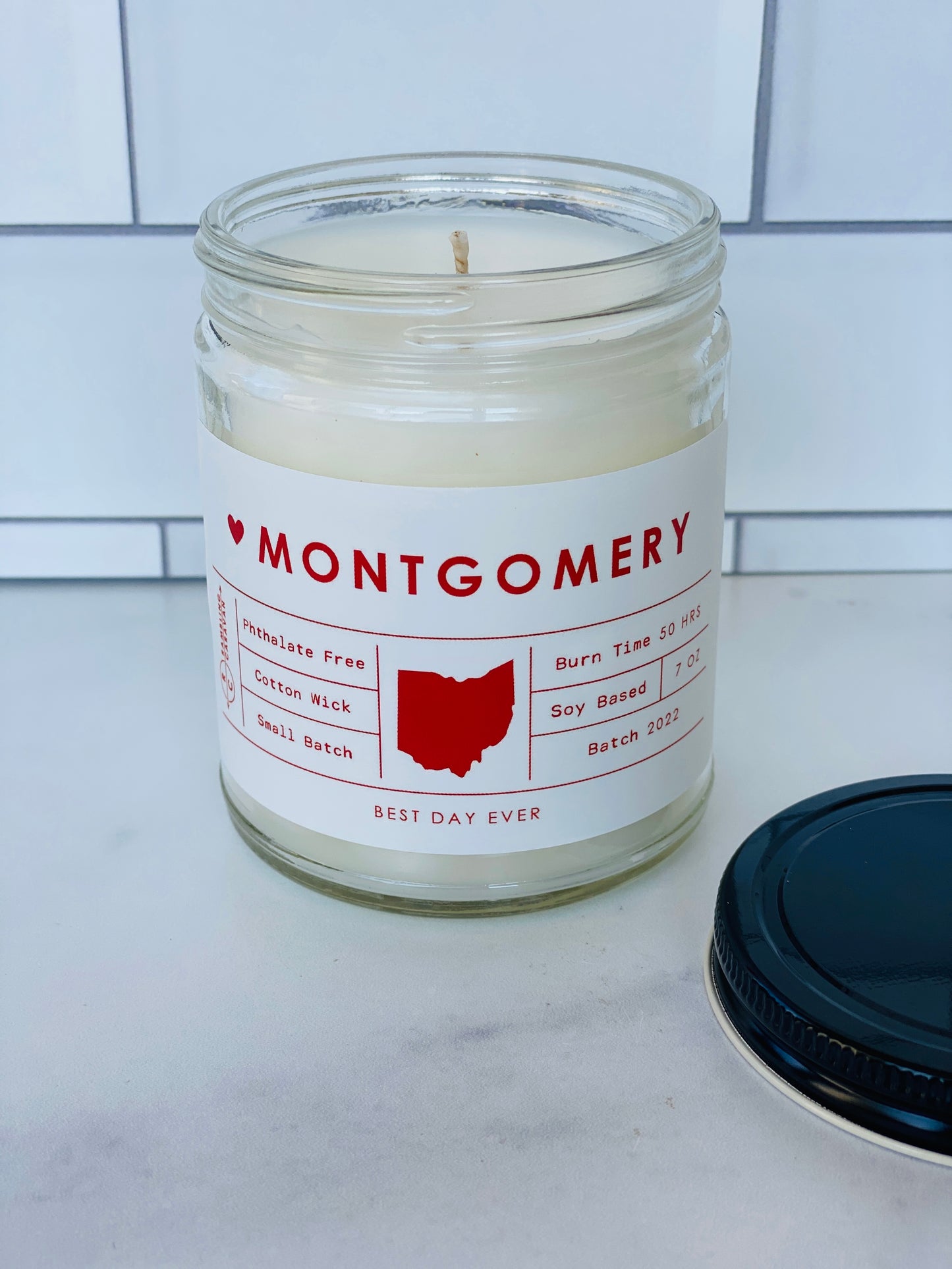 Montgomery, OH Candle