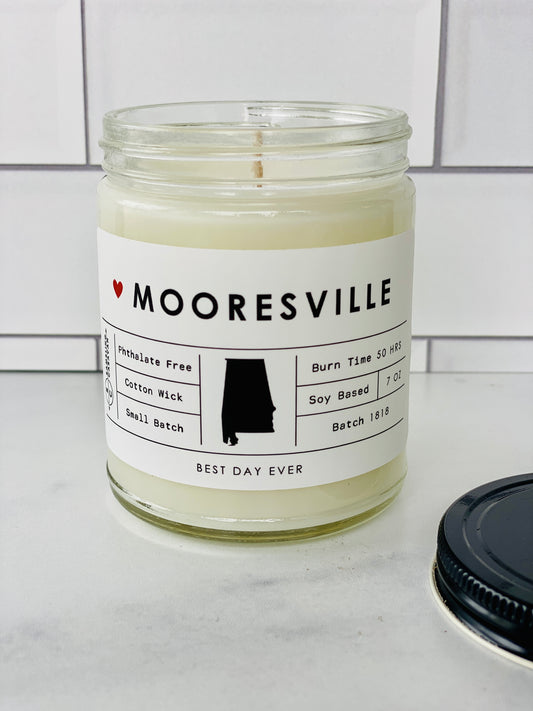 Mooresville, AL Candle