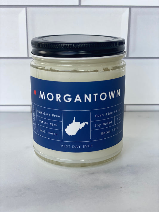 Morgantown, WV Candle