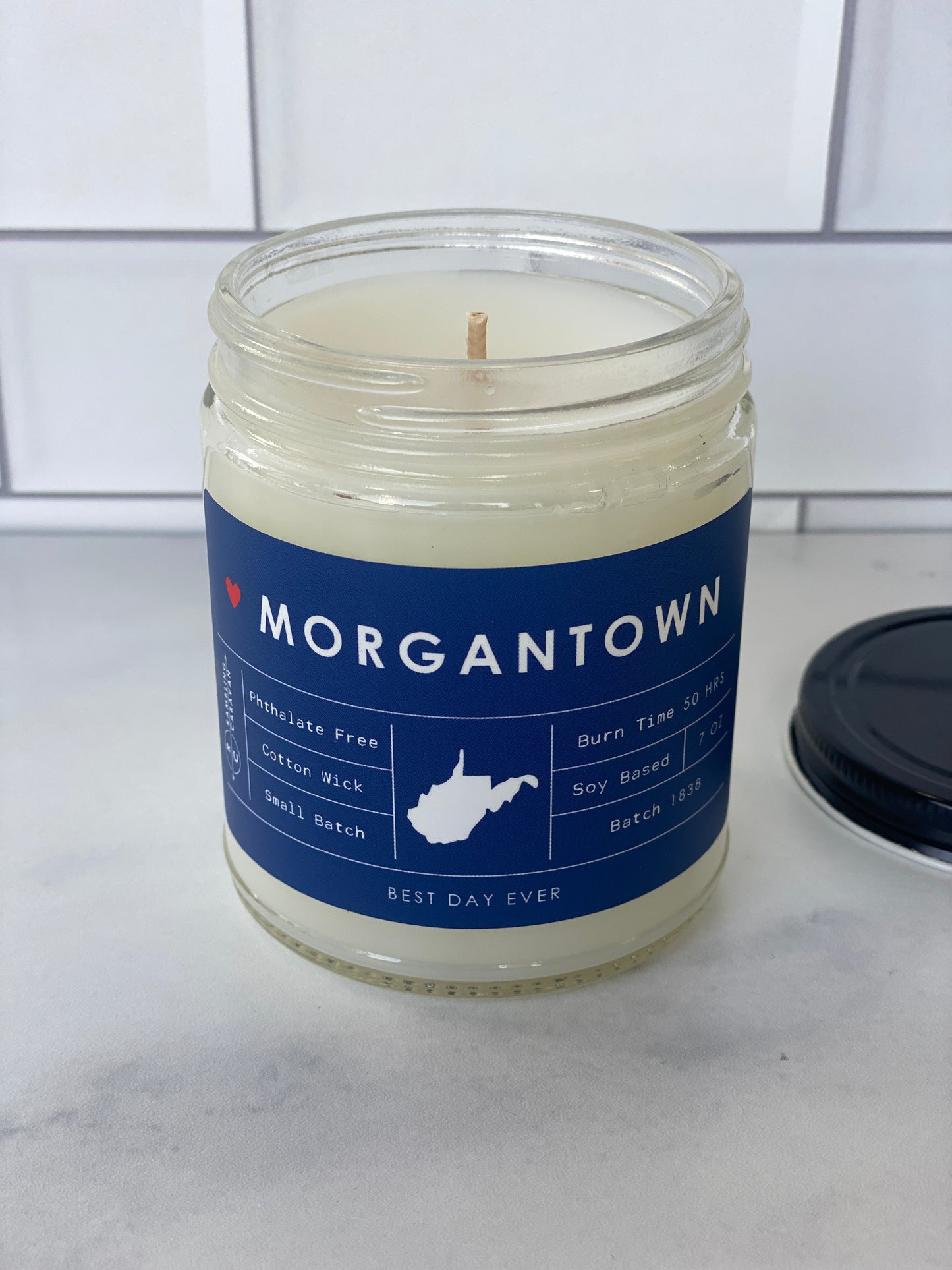 Morgantown, WV Candle