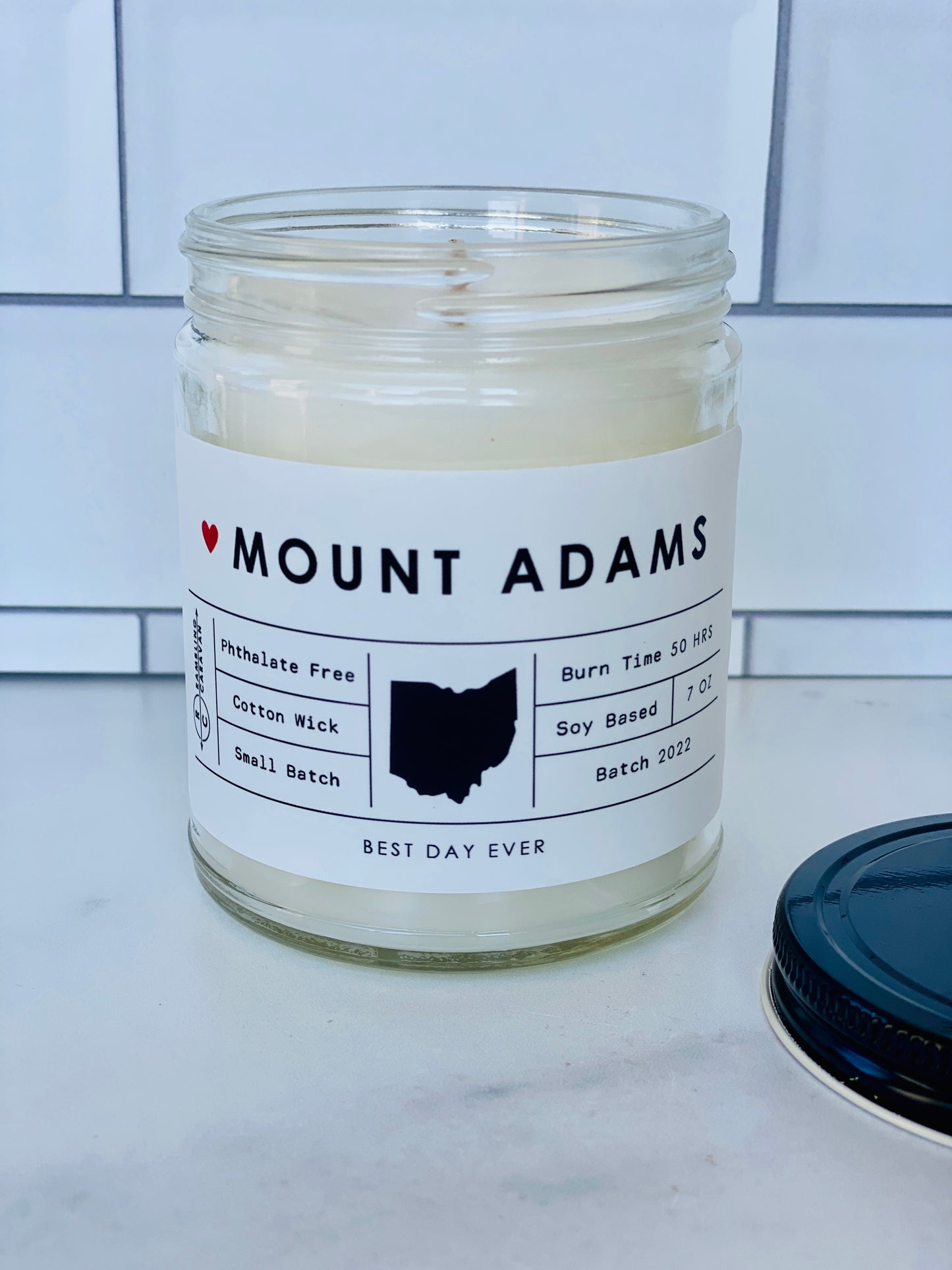 Mount Adams, OH Candle