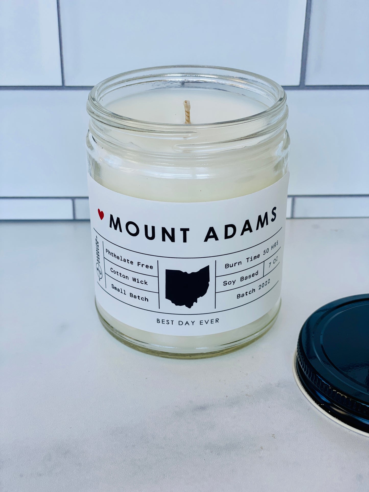 Mount Adams, OH Candle