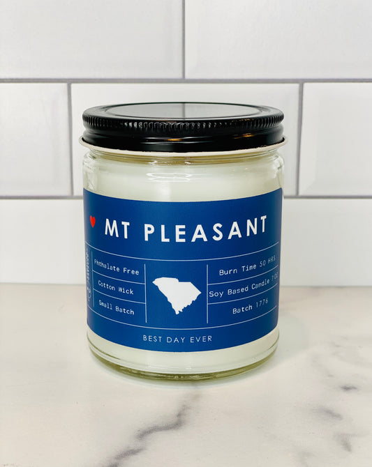 Mt Pleasant, SC Candle