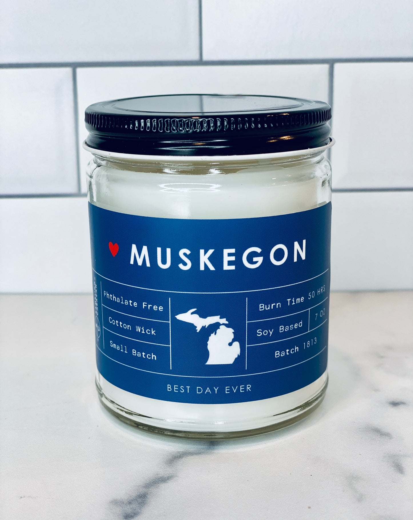 Muskegon, MI Candle