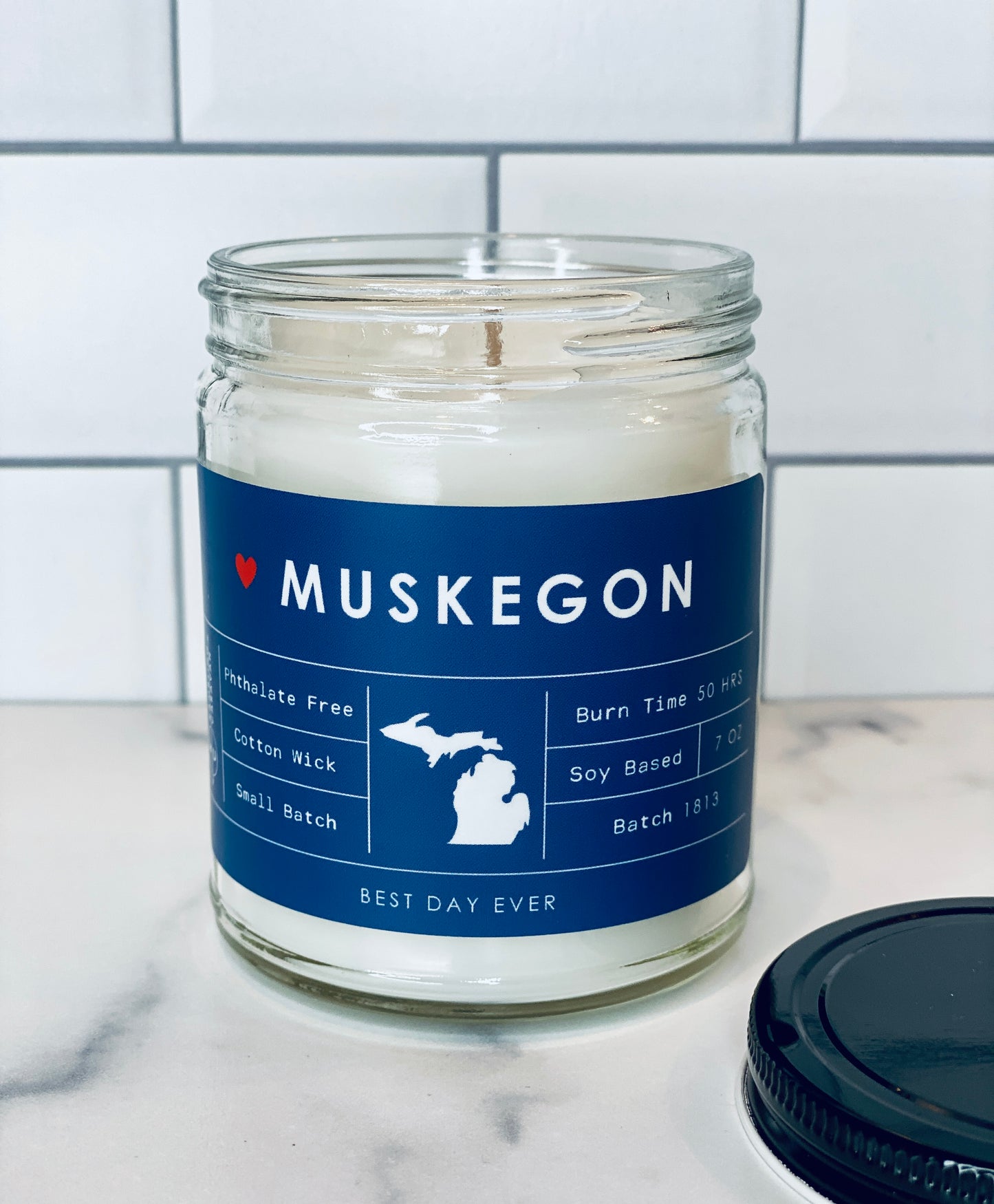 Muskegon, MI Candle