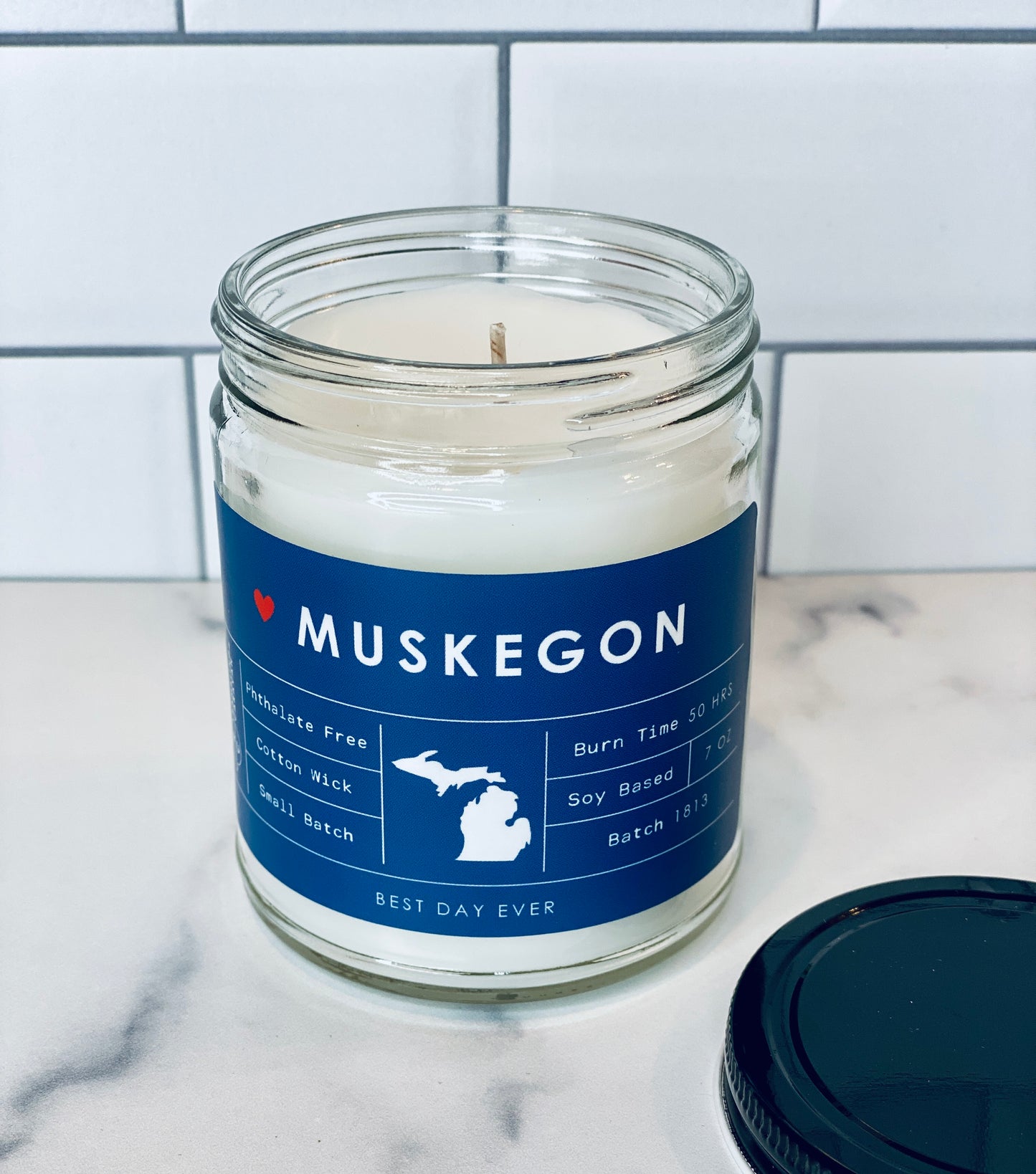 Muskegon, MI Candle