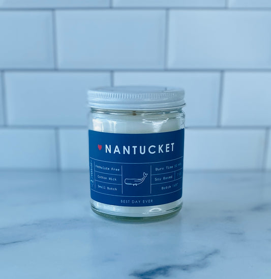 Nantucket, MA Candle