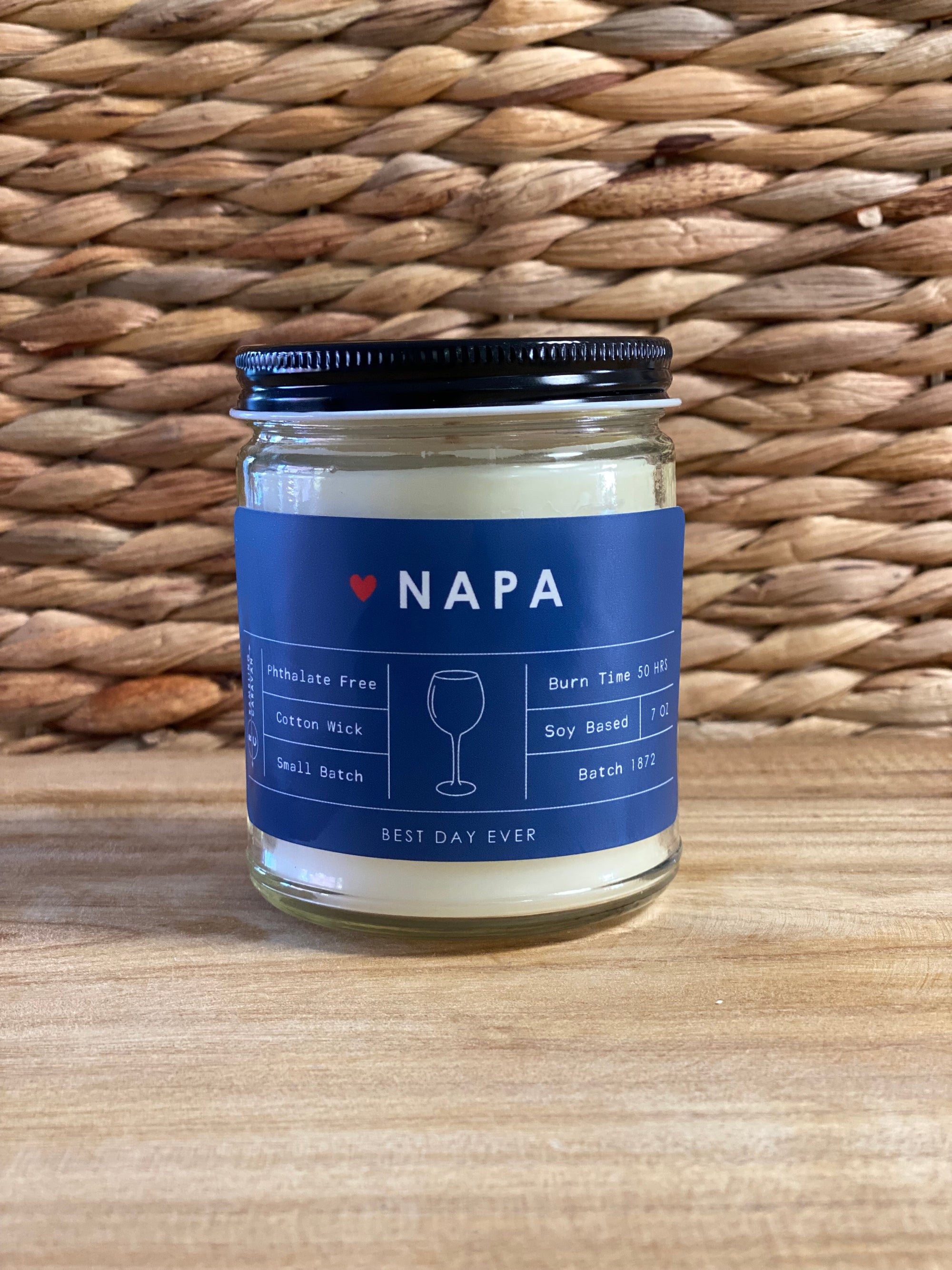 Napa, CA Candle