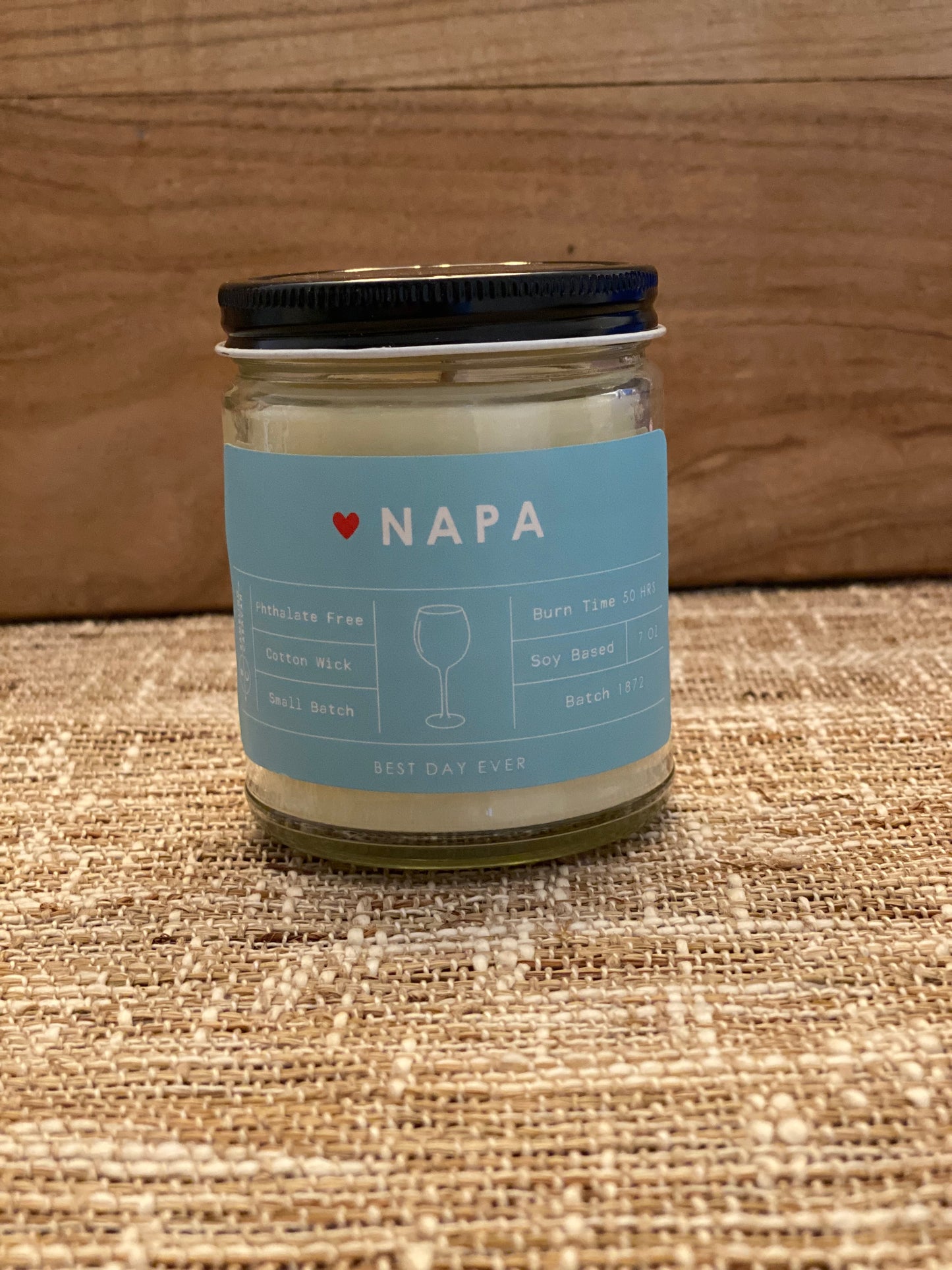 Napa, CA Candle