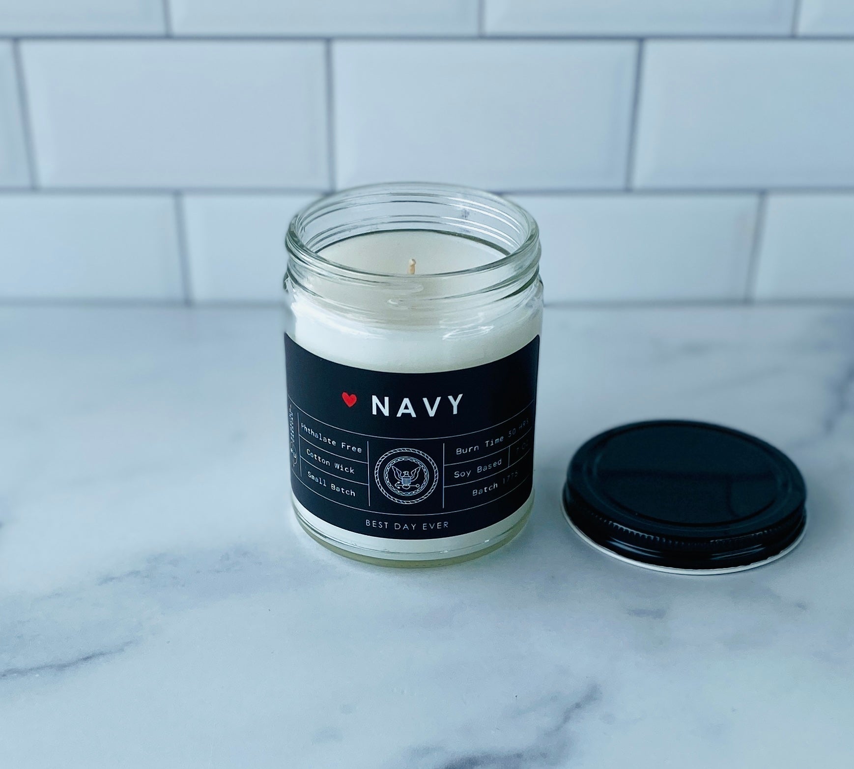 Navy Candle