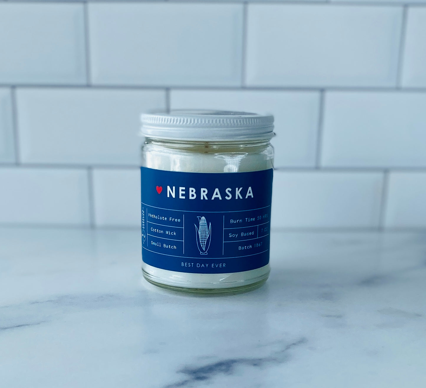 Nebraska Candle